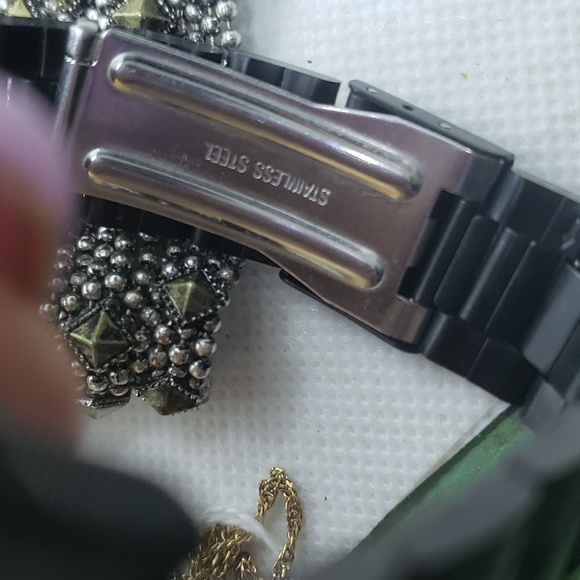 IK COLOURING Big Skeleton Case IK Mens Black Watch - Picture 4 of 10